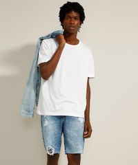 Bermuda-Slim-Jeans-Destroyed-Marmorizada-Azul-Medio-9981439-Azul_Medio_3