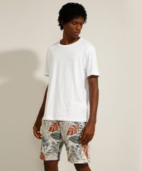 Bermuda-Relaxed-de-Moletom-Estampada-de-Folhagem-com-Cordao-e-Bolsos-Off-White-9981999-Off_White_3