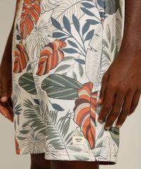 Bermuda-Relaxed-de-Moletom-Estampada-de-Folhagem-com-Cordao-e-Bolsos-Off-White-9981999-Off_White_5