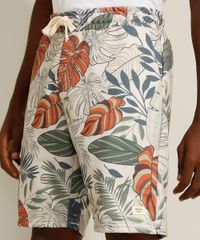 Bermuda-Relaxed-de-Moletom-Estampada-de-Folhagem-com-Cordao-e-Bolsos-Off-White-9981999-Off_White_6