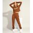 Calca-Jogger-de-Moletom-com-Cordao-e-Bolsos-Cintura-Super-Alta-Pantone-Marrom-9985816-Marrom_1