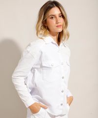 Camisa-de-Sarja-Manga-Longa-com-Bolsos-e-Barra-a-Fio-Off-White-9993774-Off_White_1