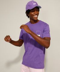 Camiseta-de-Algodao-Manga-Curta-Gola-Careca-Pantone-Roxa-9958968-Roxo_5
