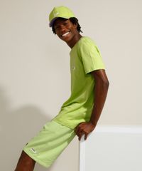 Camiseta-de-Algodao-Manga-Curta-Gola-Careca-Pantone-Verde-9958968-Verde_5