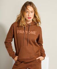 Blusao-de-Moletom-com-Capuz-e-Bolso-Canguru-Pantone-Marrom-9985955-Marrom_4