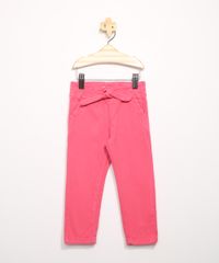 Calca-Infantil-Reta-de-Sarja-com-Bolsos-Pink-9978416-Pink_1