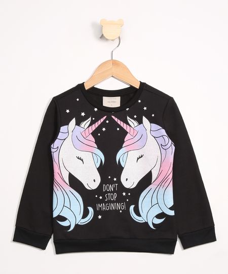 Blusao-Infantil-de-Moletom-Unicornios-Preto-9979148-Preto_1