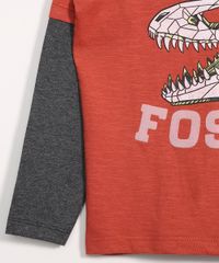 Camiseta-Infantil-T-Rex-com-Capuz-e-Recorte-Manga-Longa-Gola-Careca-Laranja-Escuro-9979967-Laranja_Escuro_4