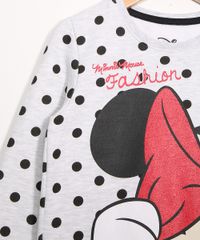 Blusao-Infantil-de-Moletom-Minnie-Estampado-de-Poa-Cinza-Mescla-9987170-Cinza_Mescla_4