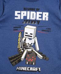 Camiseta-Infantil-Spider-Jockey-Minecraft-Manga-Longa-Gola-Careca-Azul-9988701-Azul_2