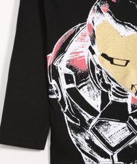 Camiseta-Infantil-Homem-de-Ferro-Manga-Longa-Gola-Careca-Preta-9993459-Preto_4