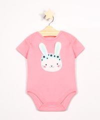 Body-Infantil-Coelhinho-com-Bordado-Manga-Curta-Decote-Redondo-Rosa-9970945-Rosa_1