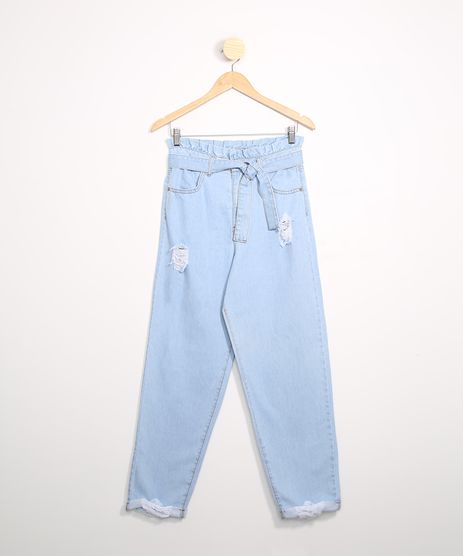 Calca-Jeans-Juvenil-Clochard-Destroyed-Azul-Claro-Azul-Medio-9966615-Azul_Medio_1