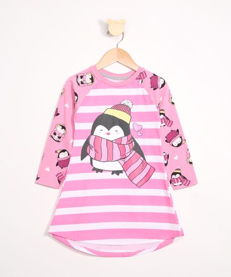 Camisola-Infantil-Raglan-Listrada-Manga-Longa-Decote-Redondo-Rosa-9978348-Rosa_1