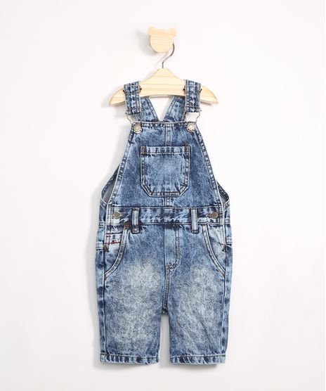 Jardineira-Infantil-com-Bolsos-Azul-Medio-9978499-Azul_Medio_1
