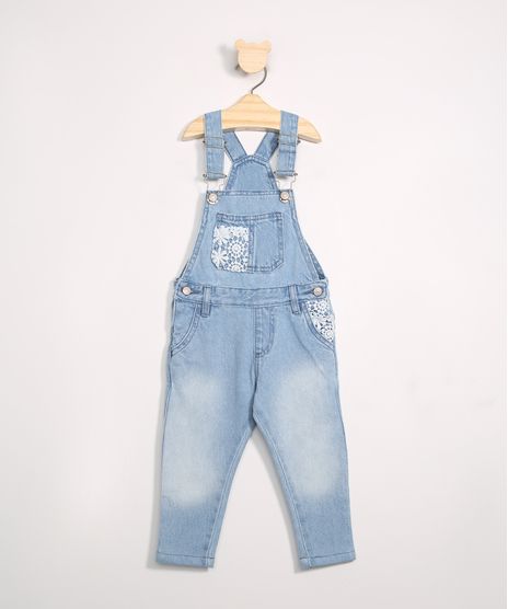 Jardineira-Infantil-com-Bolsos-com-Renda-Estampada-de-Coracoes-Azul-Medio-9978675-Azul_Medio_1
