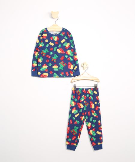 Pijama-Infantil-Estampado-de-Blocos-Manga-Longa-Gola-Careca-Brandili-Azul-Escuro-9984185-Azul_Escuro_1 Pijama-Infantil-Estampado-de-Blocos-Manga-Longa-Gola-Careca-Brandili-Azul-Escuro-9984185-Azul_Escuro_1