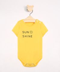Body-Infantil-Tal-Mae-Tal-Filha--Sun-Shine--Manga-Curta-Decote-Redondo-Amarelo-9989541-Amarelo_1