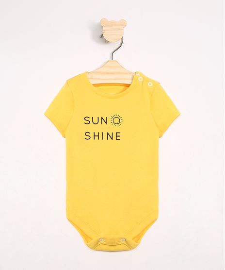Body-Infantil-Tal-Mae-Tal-Filha--Sun-Shine--Manga-Curta-Decote-Redondo-Amarelo-9989541-Amarelo_1