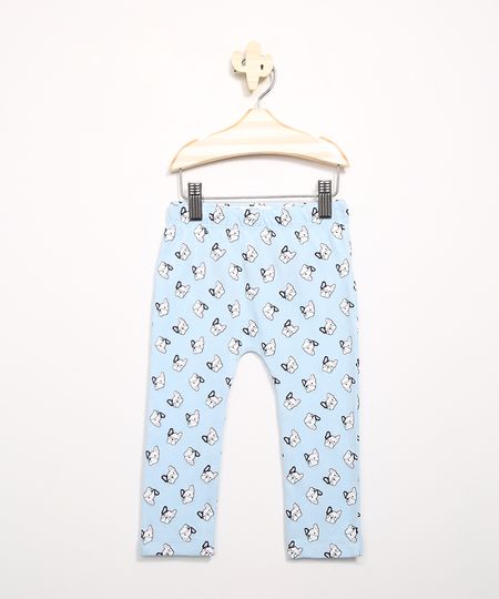 Calca-Infantil-Reta-Estampada-de-Bulldog-com-Bordado-Azul-Claro-9970948-Azul_Claro_1