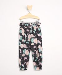 Calca-Infantil-Jogger-Estampada-Floral-com-Cordao-Preta-9987115-Preto_2