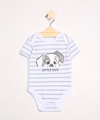 Body-Infantil-Listrado-Dalmatas-Manga-Curta-Gola-Careca-Off-White-9969771-Off_White_1