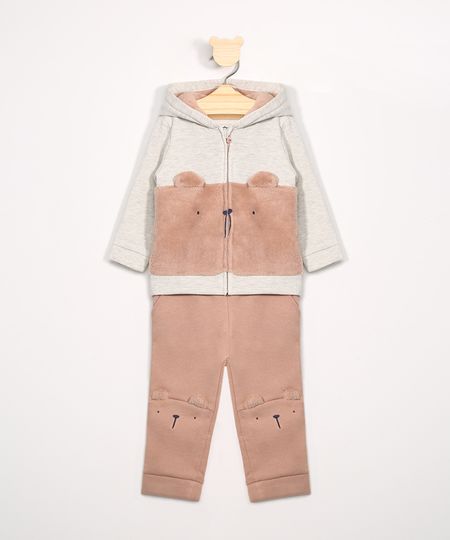 Conjunto-Infantil-de-Moletom-Ursinho-Blusao-Off-White---Calca-Jogger-com-Recorte-Cinza-Mescla-9972005-Cinza_Mescla_1 Conjunto-Infantil-de-Moletom-Ursinho-Blusao-Off-White---Calca-Jogger-com-Recorte-Cinza-Mescla-9972005-Cinza_Mescla_1