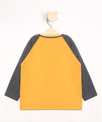 Camiseta-Infantil-Gatinho-Leitor-Estampa-Interativa-Manga-Longa-Gola-Careca-Amarela-9977365-Amarelo_3