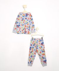 Pijama-Infantil-Estampado-de-Blocos-Manga-Longa-Gola-Careca-Brandili-Cinza-Mescla-9984185-Cinza_Mescla_2