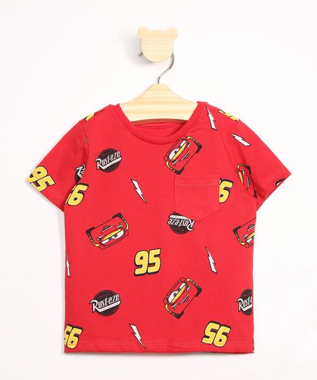 Camiseta-Infantil-Estampado-Carros-com-Bolso-Manga-Curta-Gola-Careca-Vermelha-9986767-Vermelho_1