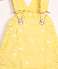 Jardineira-Infantil-com-Bolsos-Estampada-de-Coracoes-Amarela-9979627-Amarelo_3