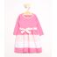 Vestido-Infantil-com-Recortes-Manga-Longa-com-Faixa-para-Amarrar-Pink-9988831-Pink_1