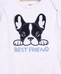 Body-Infantil-Bulldog-com-Bordado-Manga-Curta-Gola-Careca-Cinza-Mescla-9970954-Cinza_Mescla_2