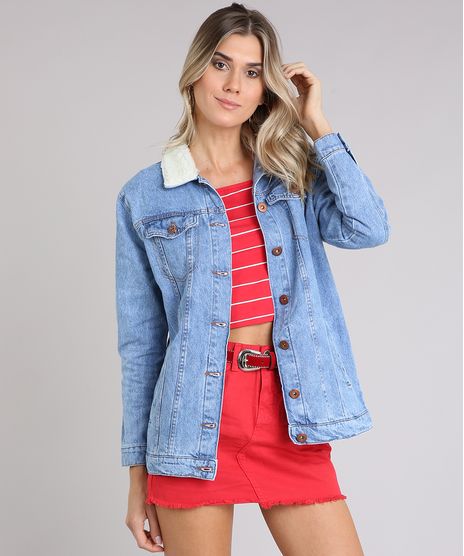 Jaqueta-Jeans-Oversized-com-Pelos-Azul-Medio-8535668-Azul_Medio_1