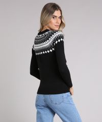 Sueter-Feminino-em-Trico-com-Estampa-Etnica-Preto-8886773-Preto_2
