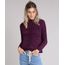 Sueter-Feminino-Gola-Alta-em-Trico-de-Chenille-Manga-Longa-Roxo-8891761-Roxo_1