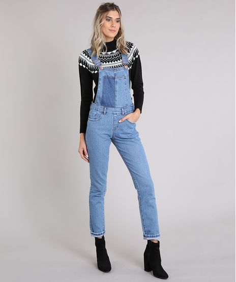 Macacao-Jeans-Feminino-Reto-com-Bolsos-Azul-Claro-9006261-Azul_Claro_1