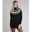 Sueter-Feminino-Gola-Alta-em-Trico-com-Estampa-Etnica-Preto-8886728-Preto_1