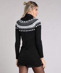 Sueter-Feminino-Gola-Alta-em-Trico-com-Estampa-Etnica-Preto-8886728-Preto_2