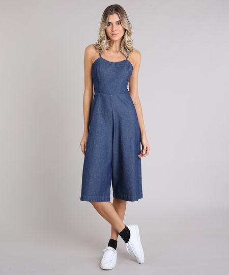 Macacao-Jeans-Feminino-Pantacourt-Alcas-Finas-Azul-Escuro-9229681-Azul_Escuro_1 Macacao-Jeans-Feminino-Pantacourt-Alcas-Finas-Azul-Escuro-9229681-Azul_Escuro_1