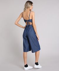 Macacao-Jeans-Feminino-Pantacourt-Alcas-Finas-Azul-Escuro-9229681-Azul_Escuro_2