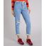 Calca-Jeans-Feminina-Mom-com-Rasgos-e-Cadarco-Azul-Claro-9113399-Azul_Claro_1