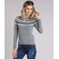 Sueter-Feminino-em-Trico-com-Estampa-Etnica-Cinza-Mescla-8886773-Cinza_Mescla_1