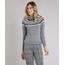 Sueter-Feminino-Gola-Alta-em-Trico-com-Estampa-Etnica-Cinza-Mescla-8886728-Cinza_Mescla_1