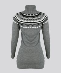Sueter-Feminino-Gola-Alta-em-Trico-com-Estampa-Etnica-Cinza-Mescla-8886728-Cinza_Mescla_6