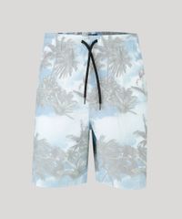 Bermuda-Masculina-Estampada-de-Coqueiros-com-Bolsos-Azul-9200753-Azul_5