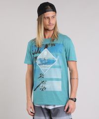 Camiseta-Masculina-Coqueiros-Manga-Curta-Gola-Careca-Verde-8959492-Verde_1