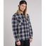 Camisa-Masculina-Xadrez-de-Flanela-Manga-Longa-Azul-Marinho-8863639-Azul_Marinho_1