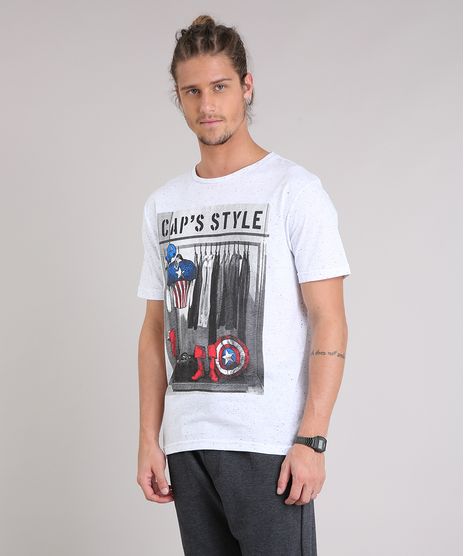 Camiseta-Masculina--Cap-s-Style--Capitao-America-Manga-Curta-Gola-Careca-Off-White-9223854-Off_White_1