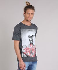 Camiseta-Masculina--There-Will-Be-Loud-Beat--Manga-Curta-Gola-Careca-Cinza-Mescla-Escuro-9223823-Cinza_Mescla_Escuro_1